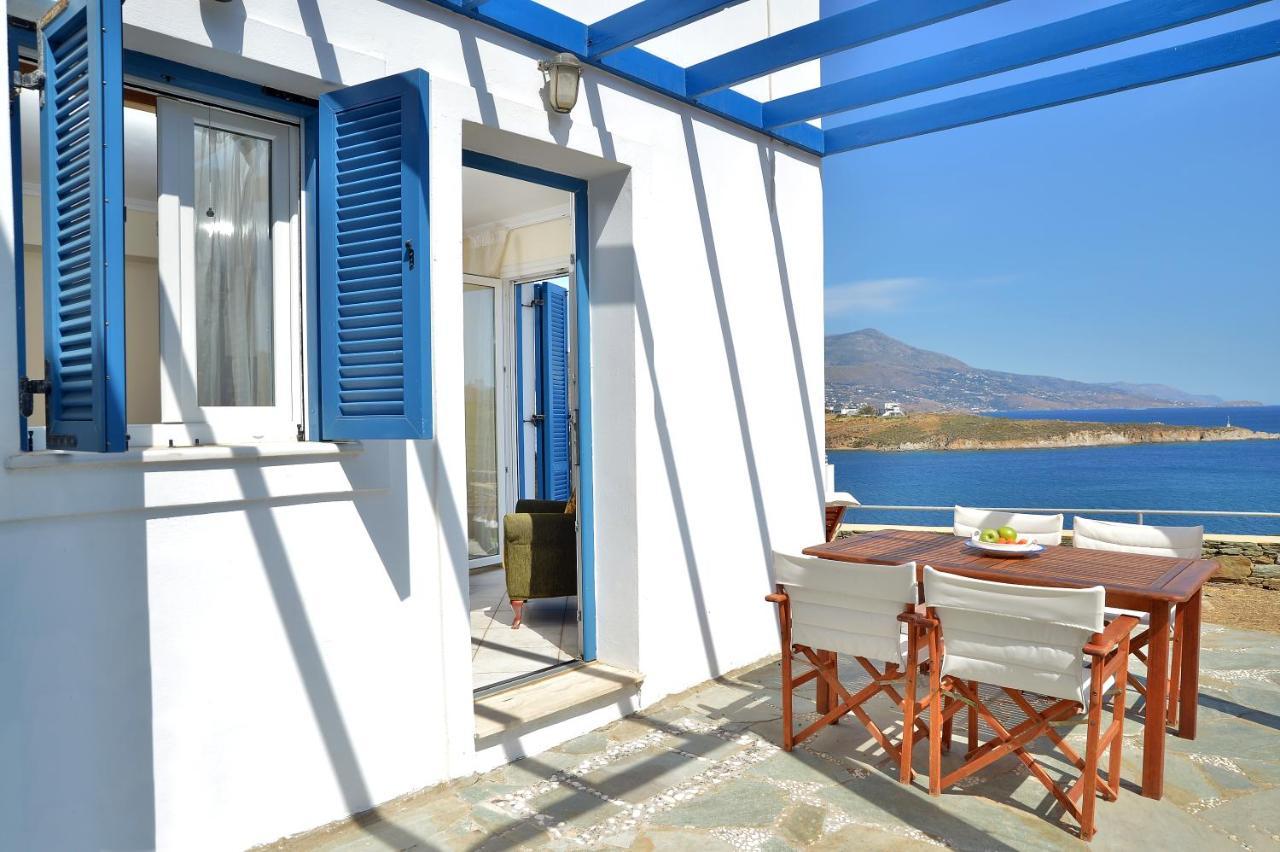 גאווריון Andros Homes Sea Side Apartment & Studio מראה חיצוני תמונה
