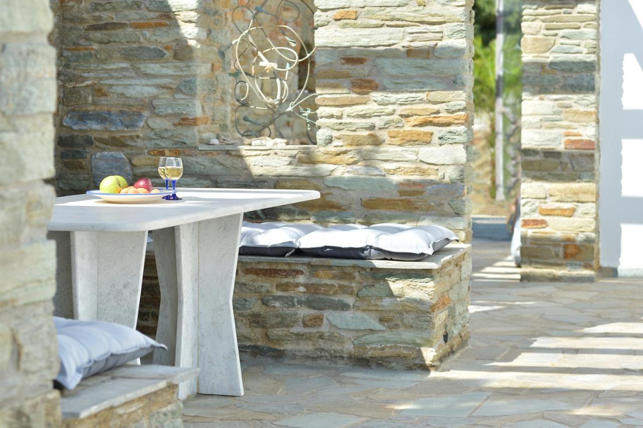 גאווריון Andros Homes Sea Side Apartment & Studio מראה חיצוני תמונה