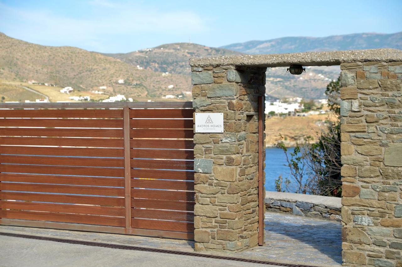 גאווריון Andros Homes Sea Side Apartment & Studio מראה חיצוני תמונה